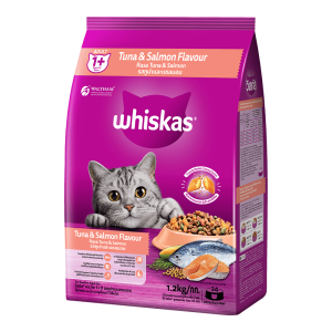 WHISKAS ADULT TUNA & SALMON FLAVOUR 1.2kg